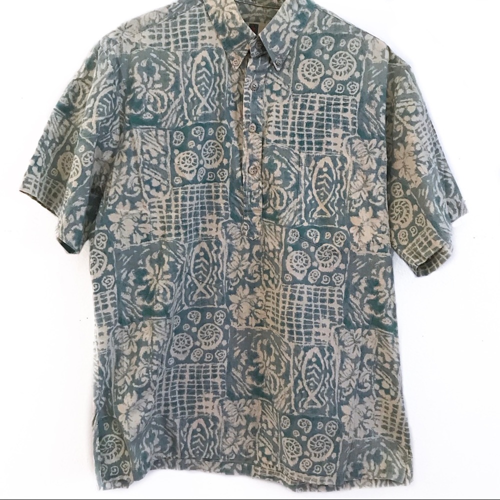 Tori Richard Men’s Polo Shirt (Medium)